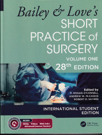 Image of Bailey & Love's short practice of surgery.  Volume 1.