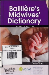 Image of Bailliere's midwives' dictionary