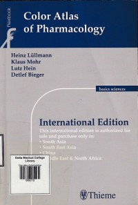 Image of Color atlas of pharmacology