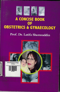Image of Concise book of obstetrics and gynaecology
