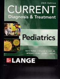 Image of Current diagnosis and treatment pediatrics