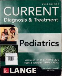 Image of Current diagnosis and treatment pediatrics