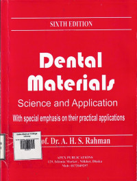 Image of Dental materials : science and application