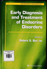 Image of Early diagnosis and treatment of endocrine disorders
