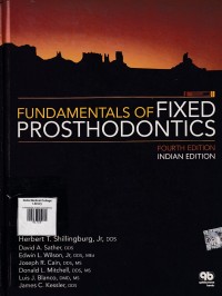Image of Fundamentals of fixed prosthodontics