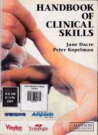 Image of Handbook of clinical skills