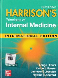 Image of Harrison’s principles of internal medicine. Vol-01
