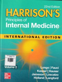 Image of Harrison’s principles of internal medicine. Vol-02