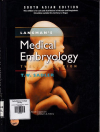 Image of Langman's Medical embryology : Medical embryology