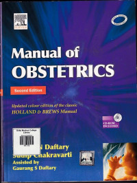 Image of Manual of obstetrics