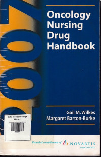 Image of Oncology nursing drug reference