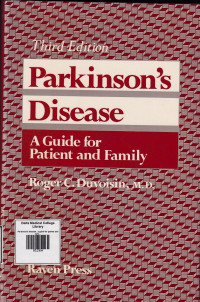 Image of Parkinson's disease : a guide for patient and family