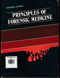 Image of Principles of forensic medicine