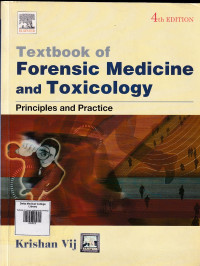 Image of Textbook of forensic medicine and toxicology